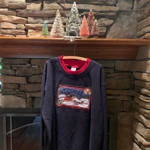 BOBBIE BROOKS APPLIQUÉ GRANDMA SWEATSHIRT